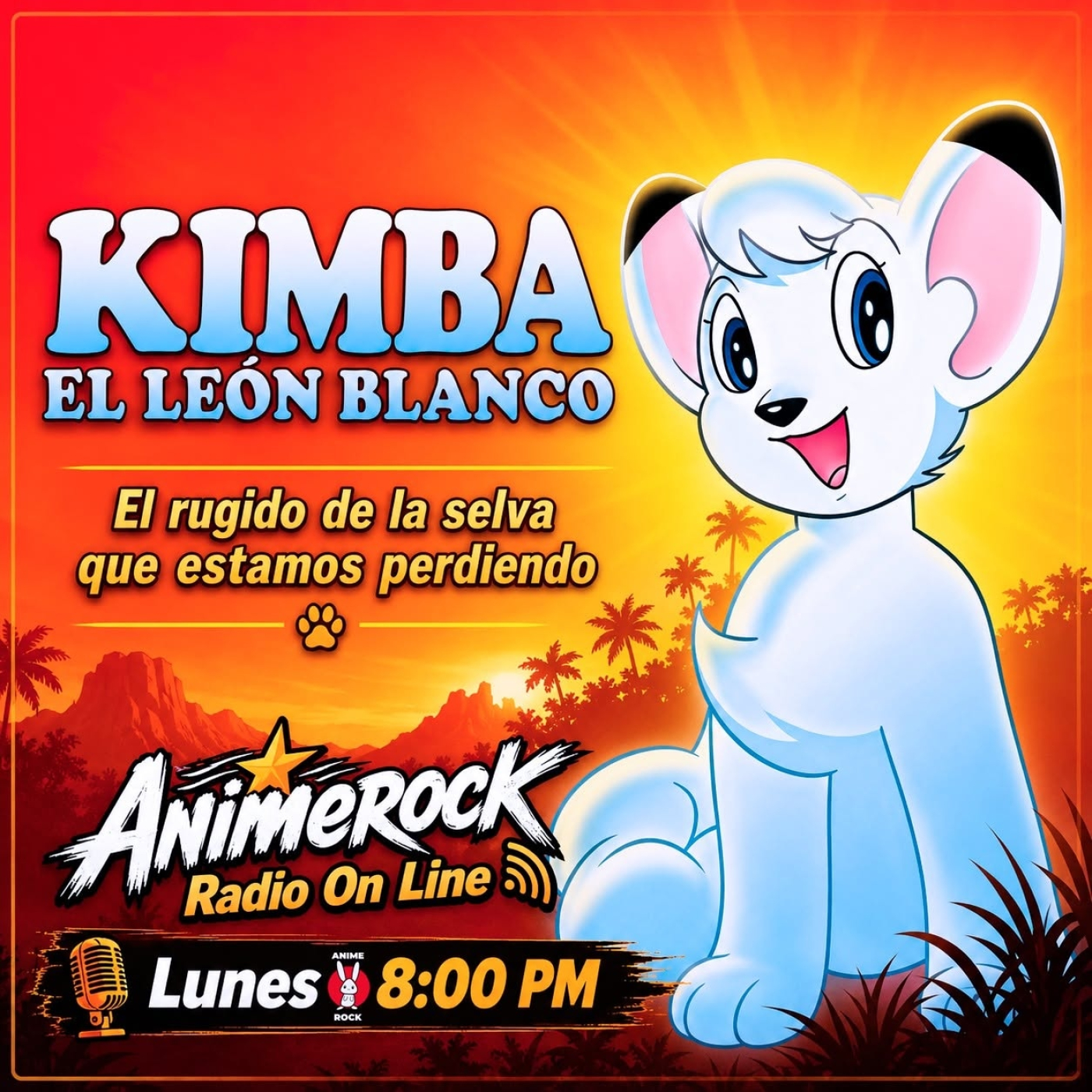 KIMBA EL LEÓN BLANCO animerock 22 Junio 2026 episode artwork