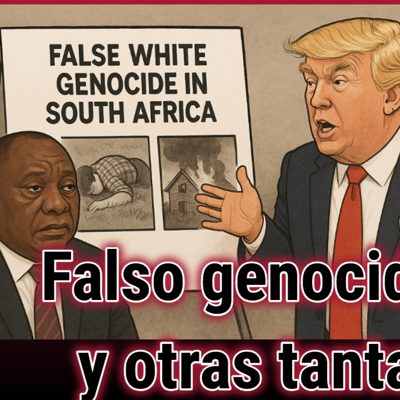 Falso genocidio blanco y otras tantas noticias