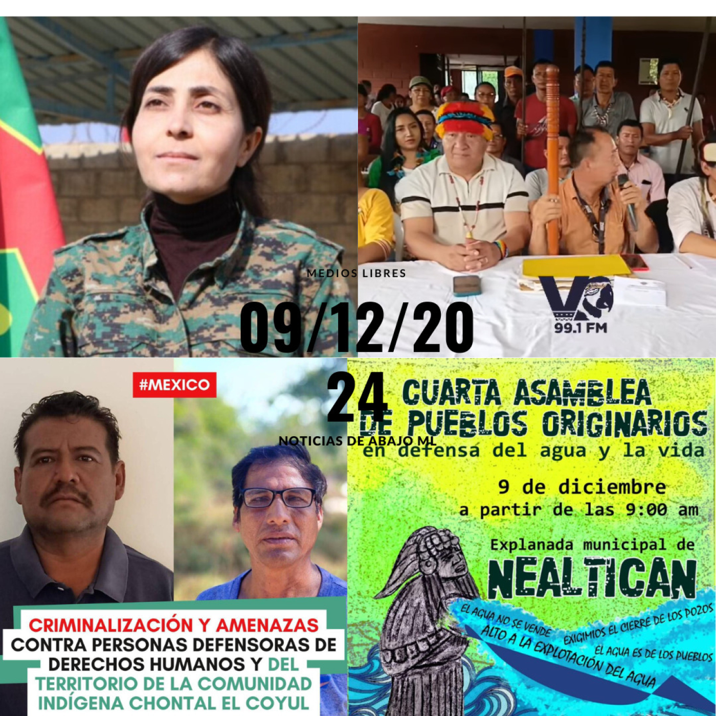 Noticias de abajo