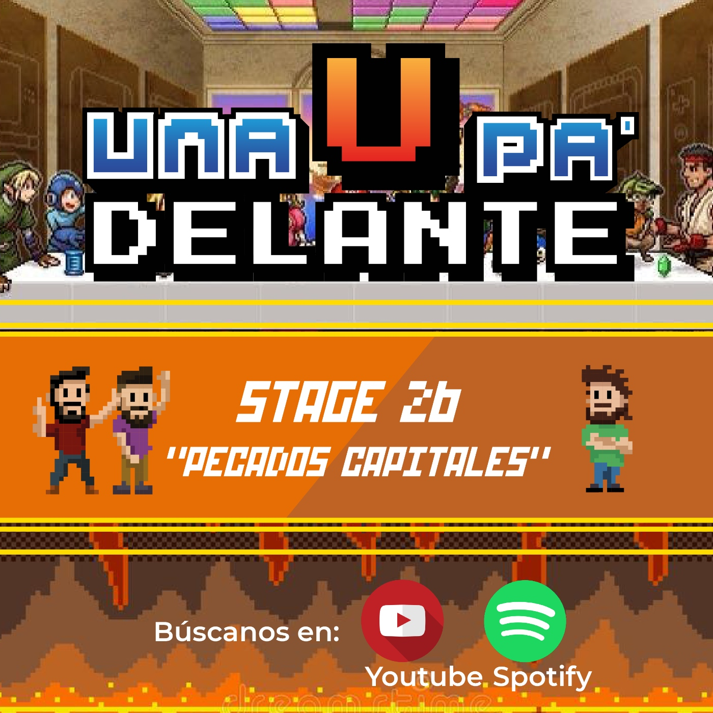 Una U pa Delante