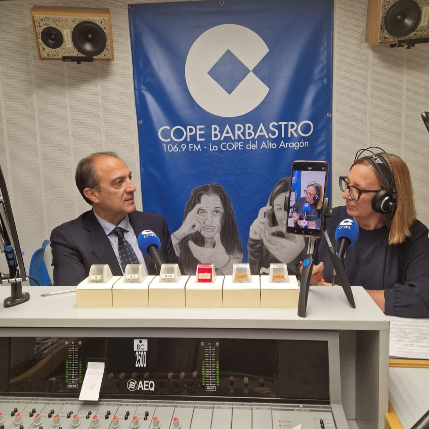 Entrevistas en Cope Alto Aragón