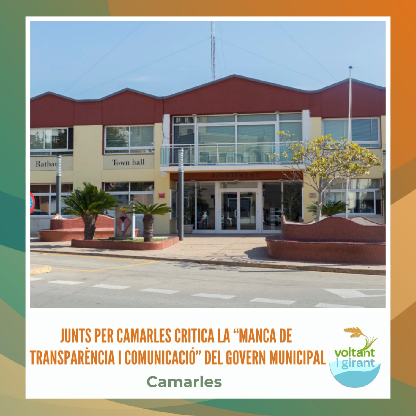 Junts per Camarles critica la “manca de transparència i comunicació” del govern municipal episode artwork