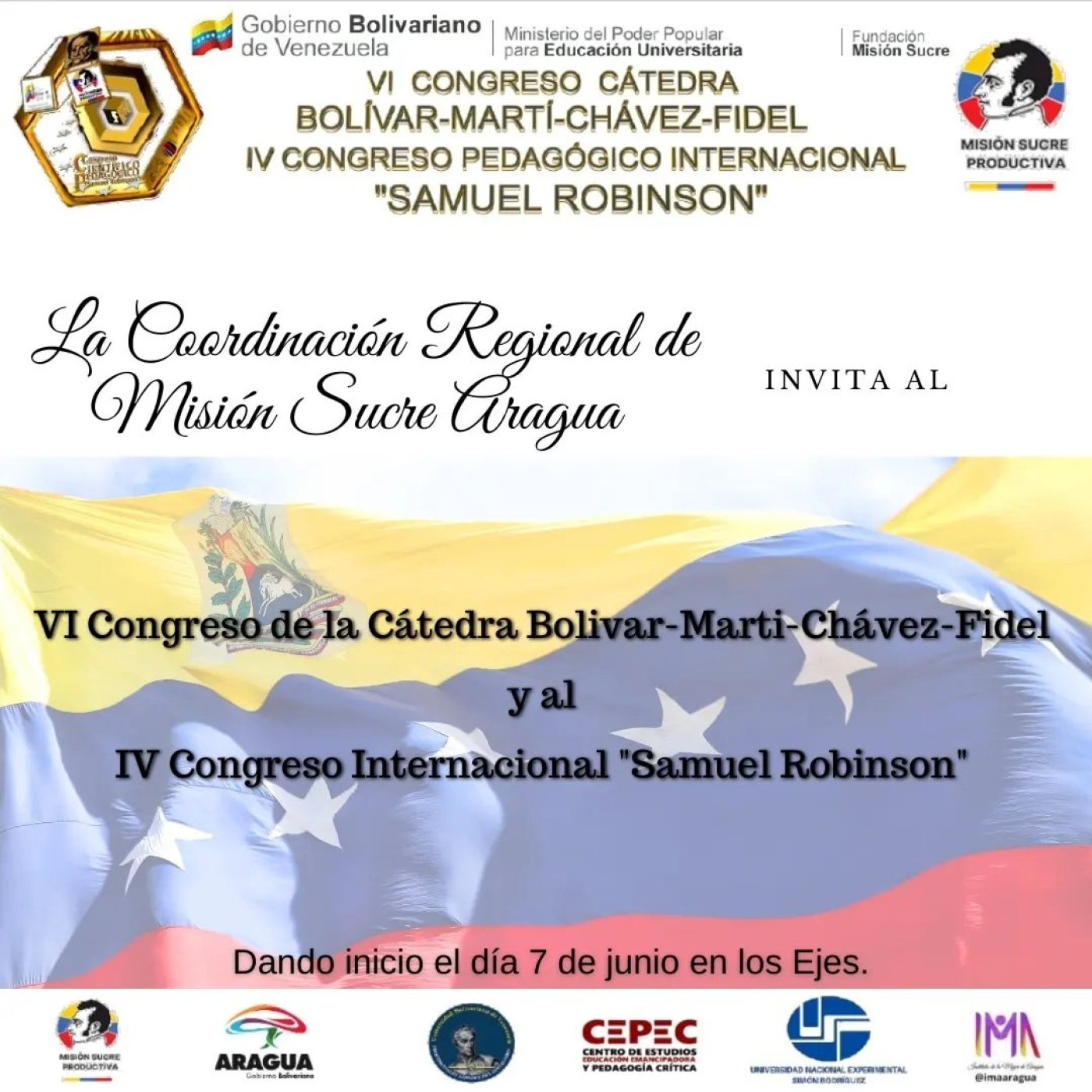 En Venezuela congresos vinculados con la Misión Sucre