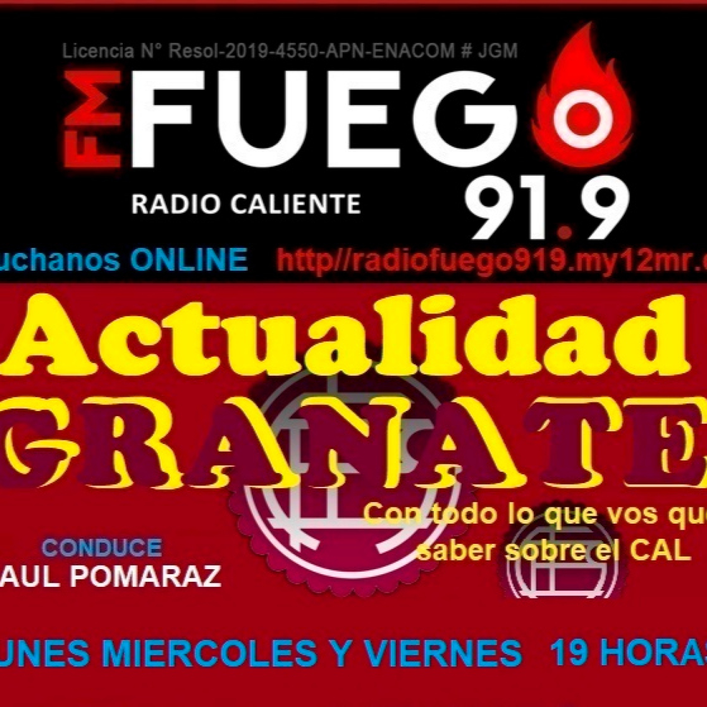 ACTUALIDAD GRANATE – Miércoles 12-11-2025 episode artwork