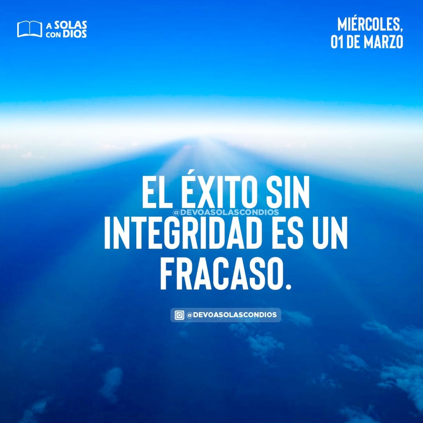 A Solas con Dios