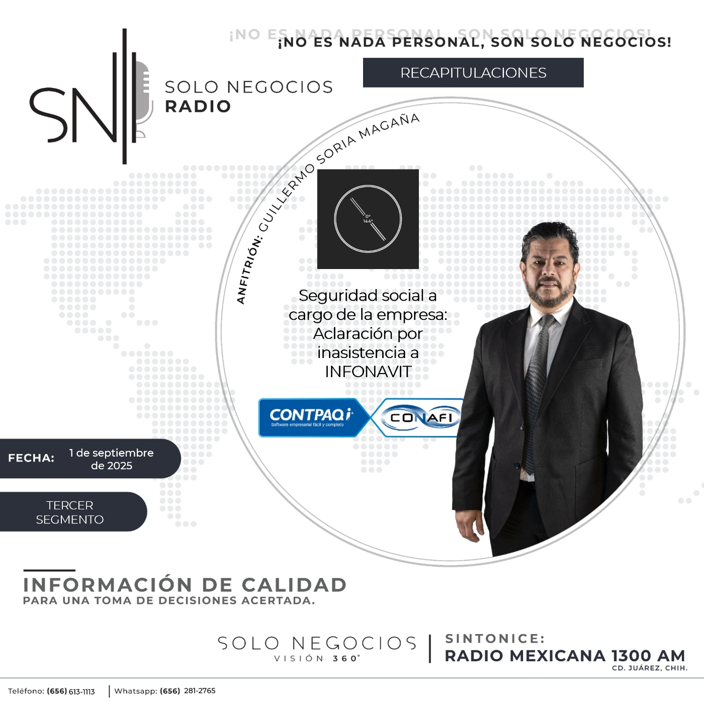 [SNR] Tercer segmento de Solo Negocios Radio del 1 de septiembre de 2025 episode artwork