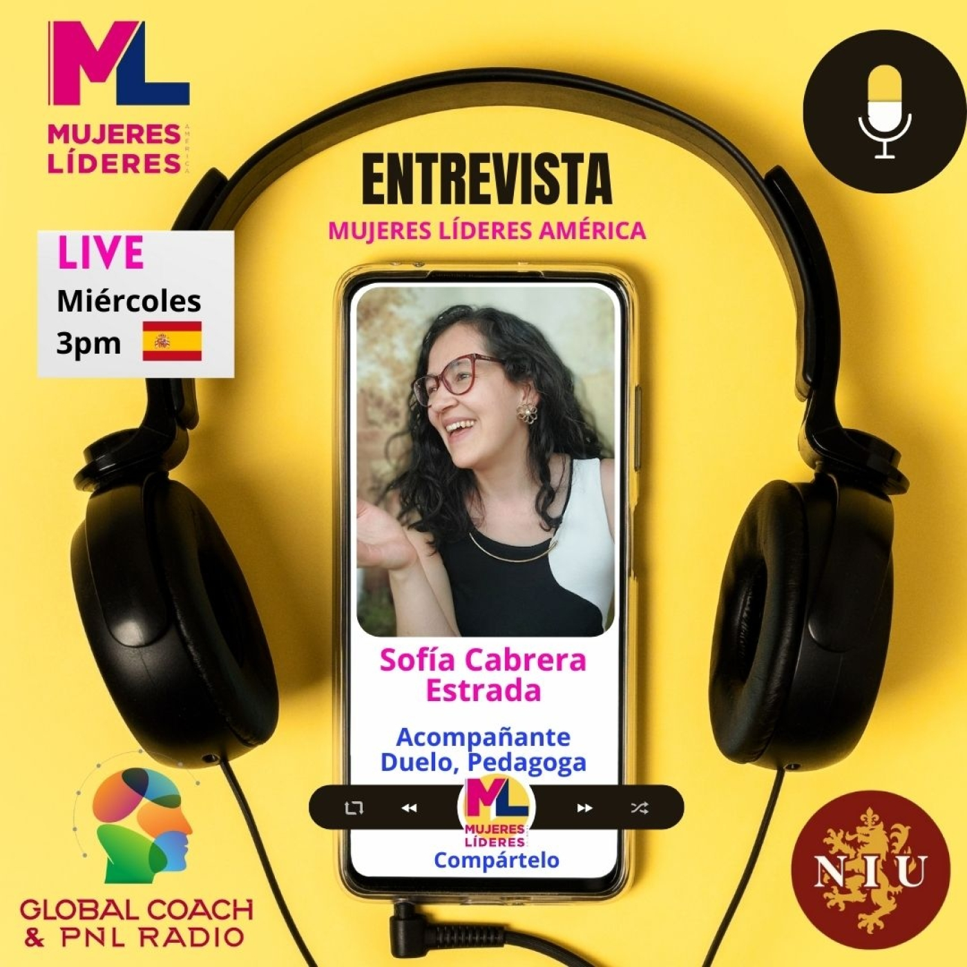 Acompañante procesos Duelo, Lic. Pedagogía, Mánager división ibérica RRHH y Ventas | Sofia Cabrera Estrada