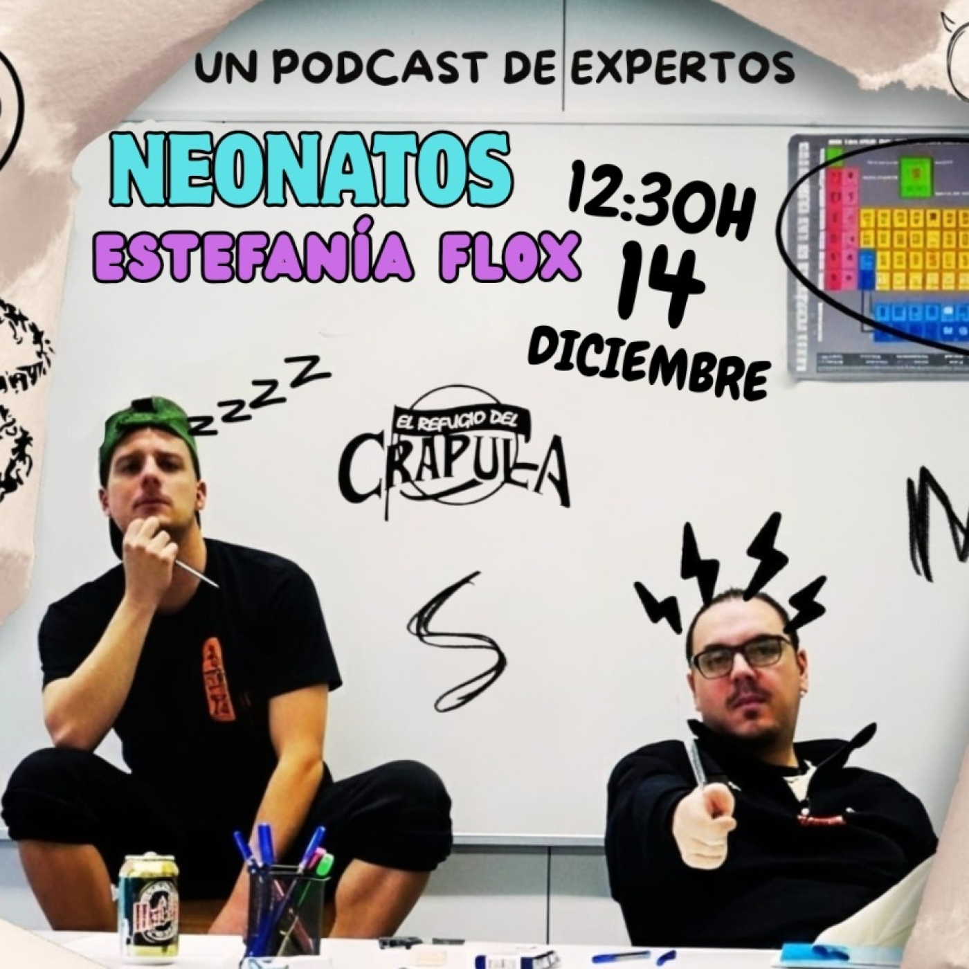 EL TONTO DE LA CLASE 04 NEONATOS CON ESTEFANÍA FLOX episode artwork
