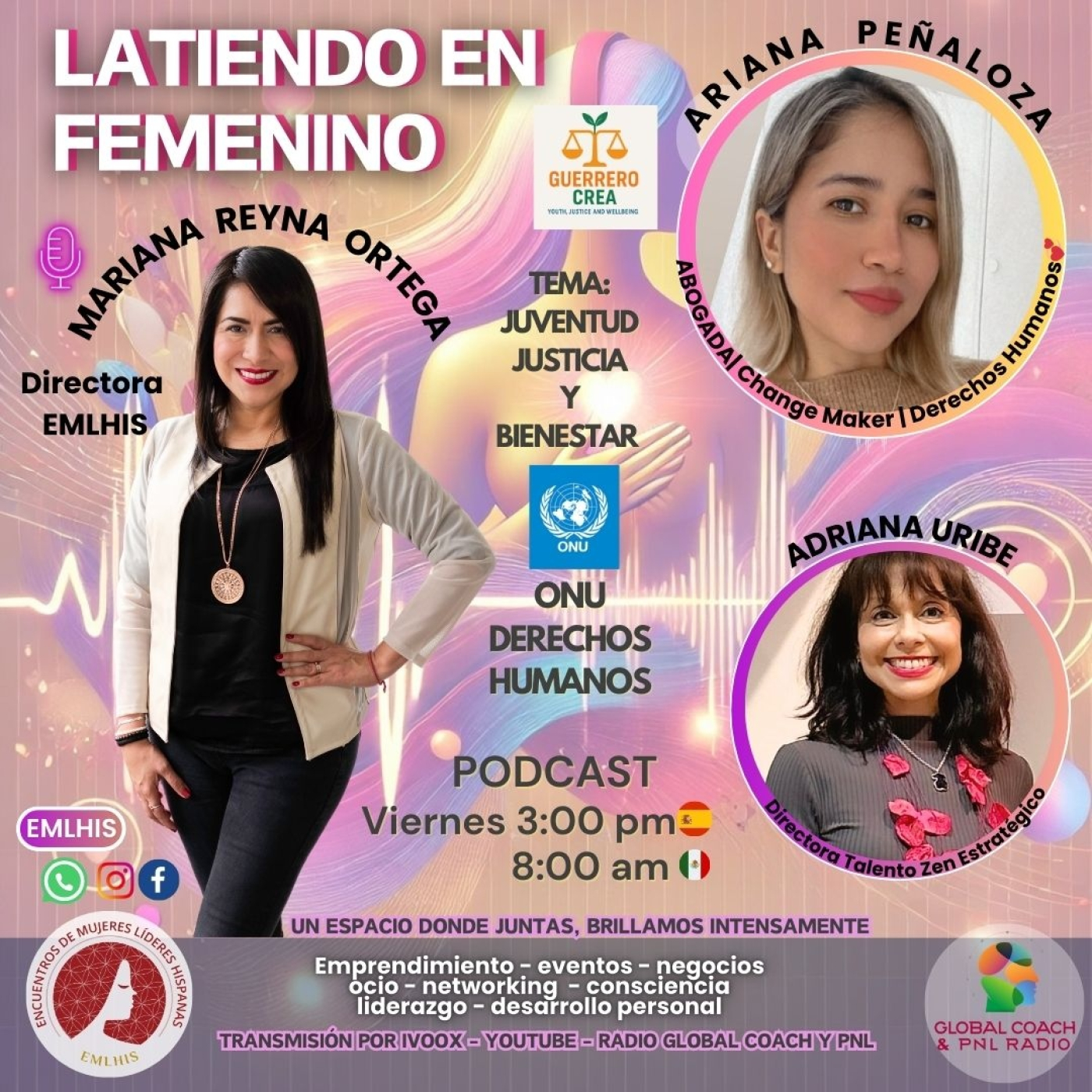 Juventud, justicia y bienestar desde los Derechos Humanos episode artwork
