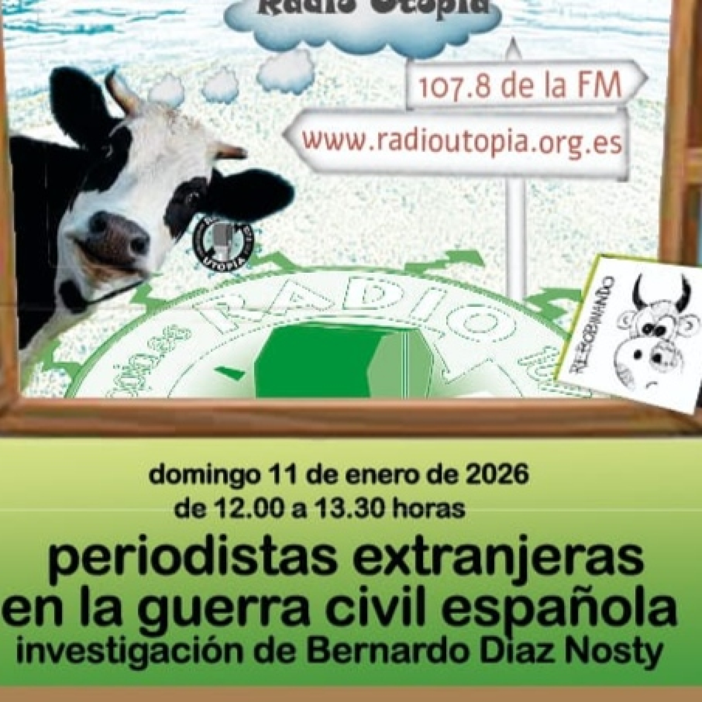 Homenaje a las Periodistas en la guerra civil española Rebobinando episode artwork
