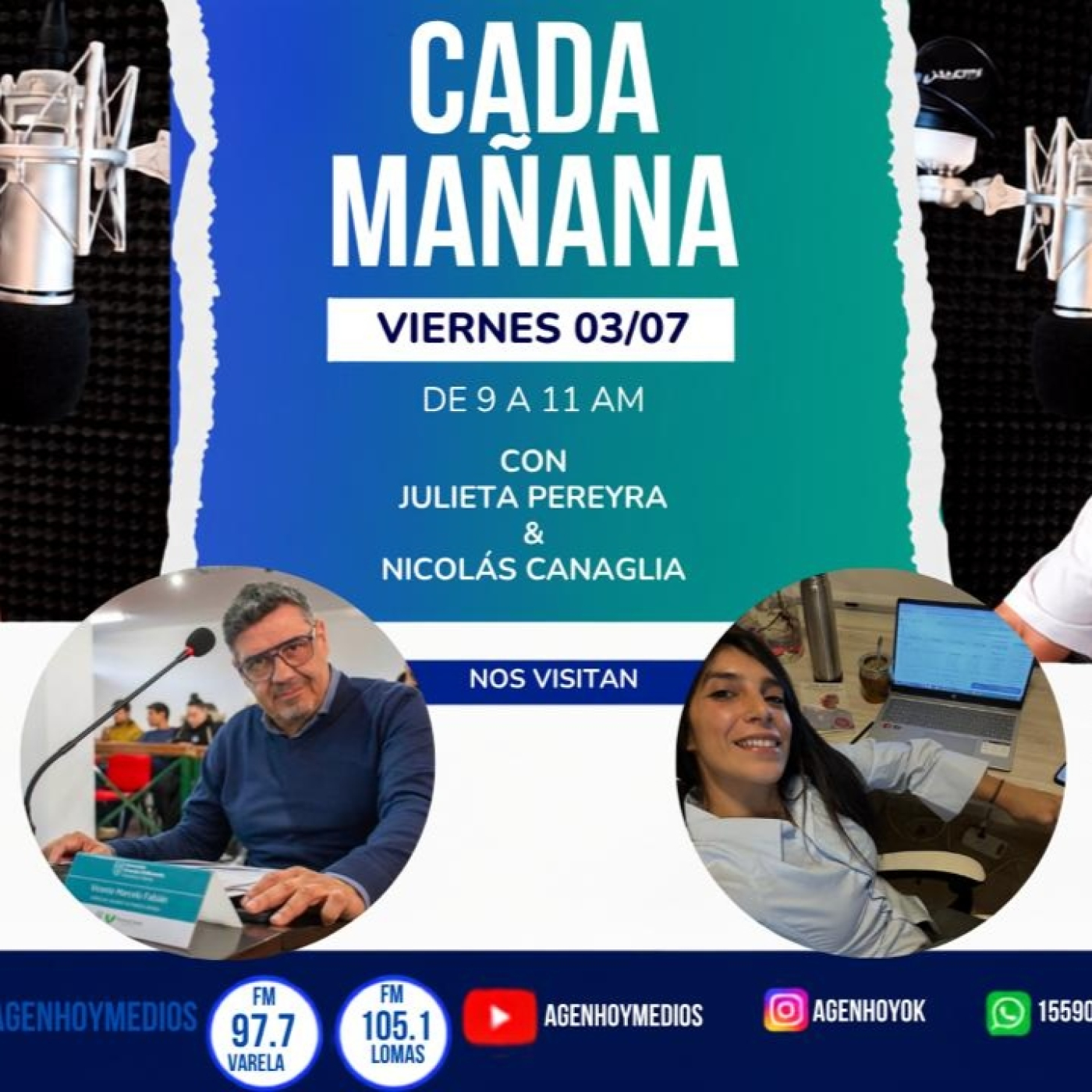 #CadaMañana - Carolina Komar Varela Investigadora de la Comisión Nacional Energía Atómica episode artwork