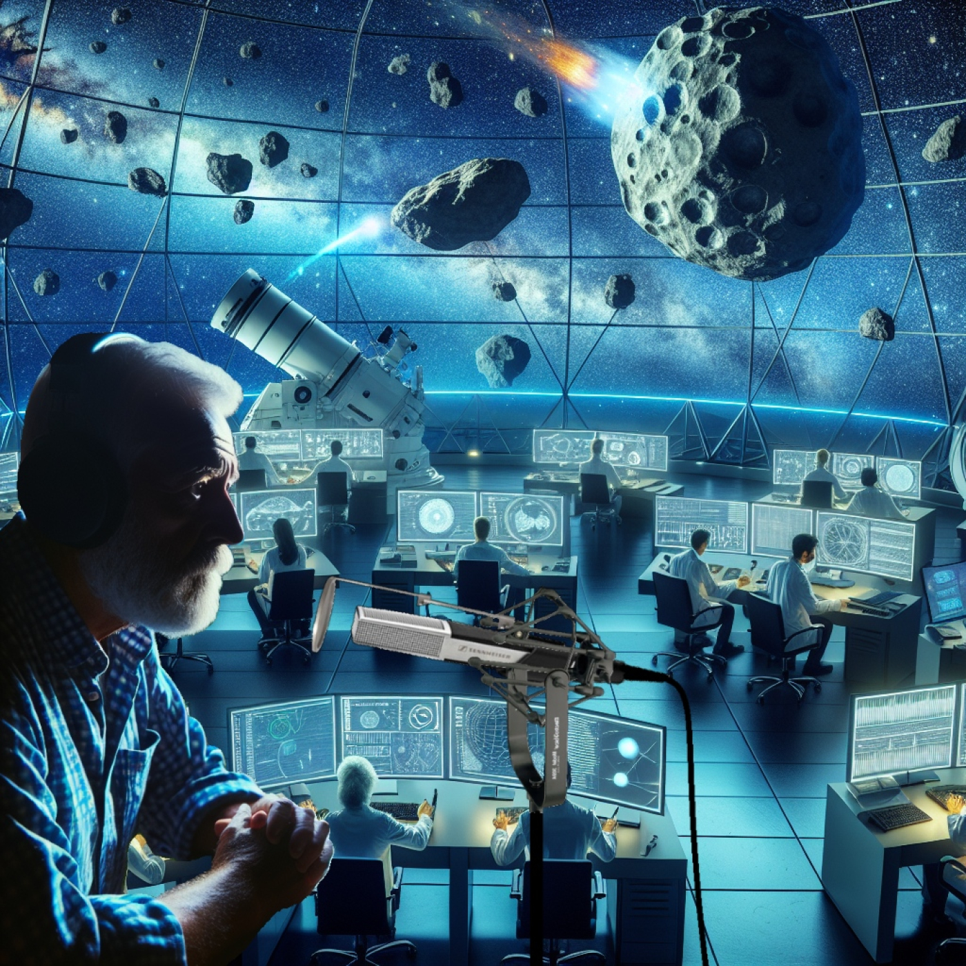 1386 - El peligro que nos viene del espacio, con Juan Luis Cano de la Oficina de Defensa Planetaria de la ESA - Episodio exclusivo para mecenas
