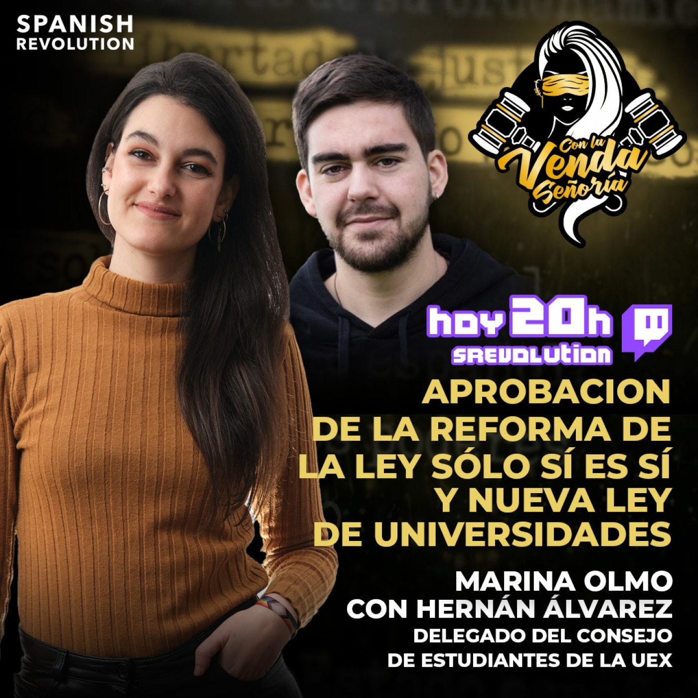 Con La Venda Señoría 06 - LOSU con Hernán Álvarez y aprobación de la reforma de la Ley Sólo Sí Es Sí