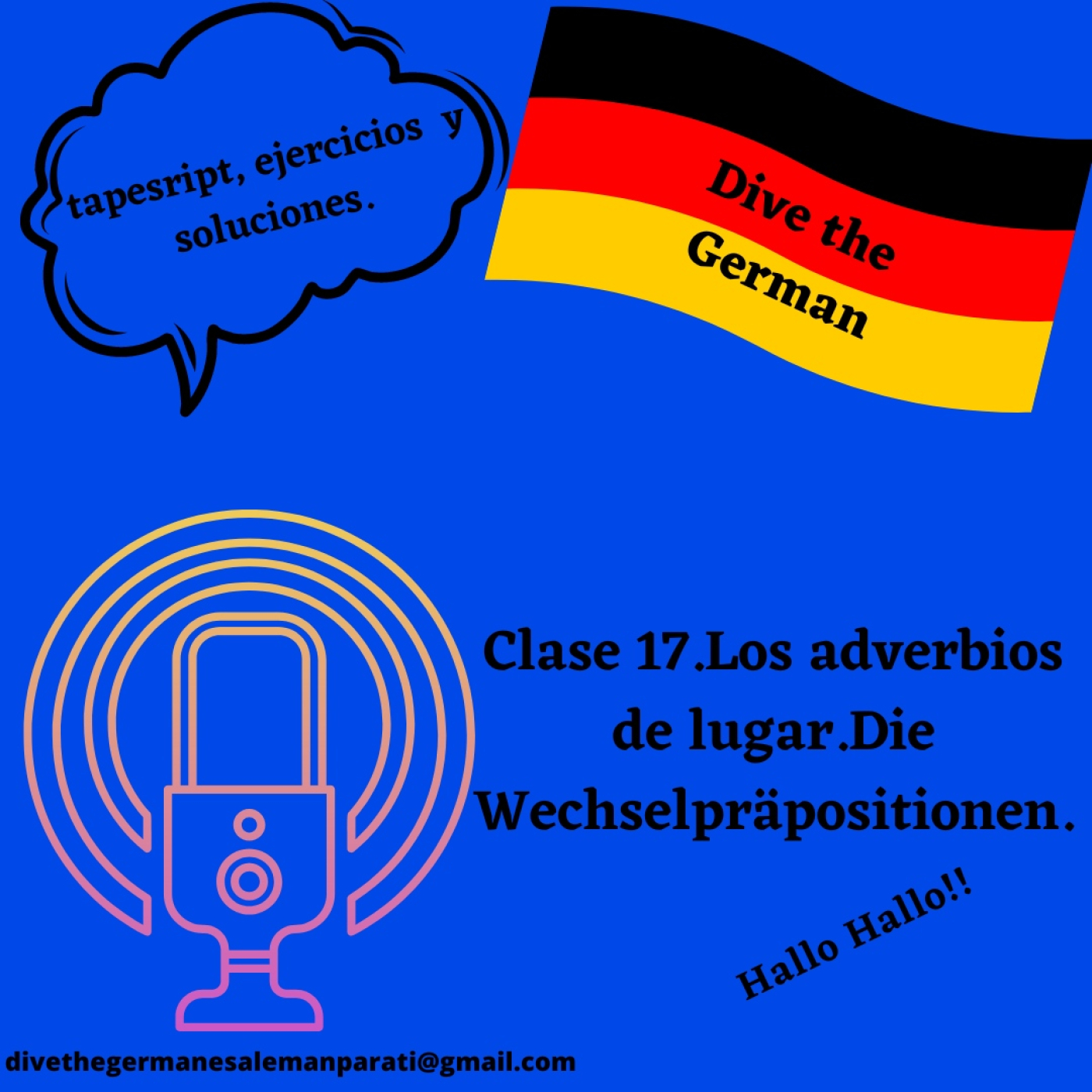 Dive the German| Alemán para ti desde cero