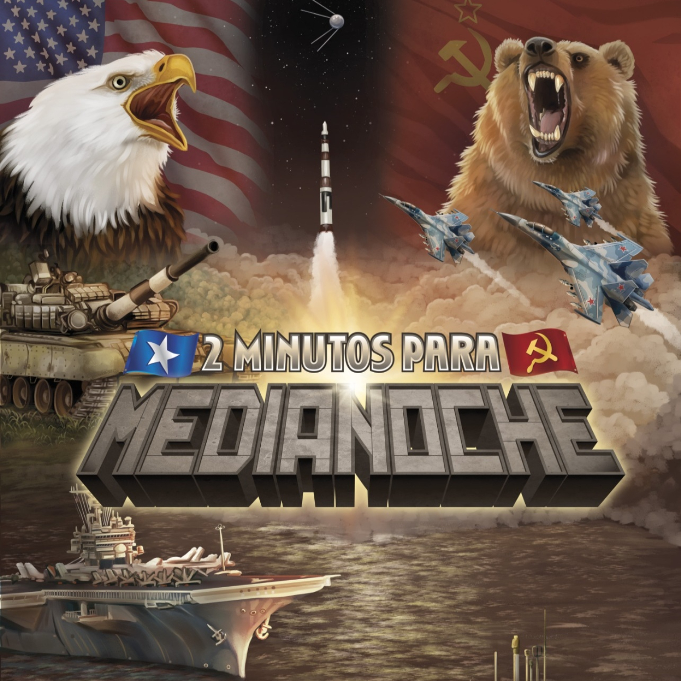 31 Territorio Grognard. Dos Minutos para Medianoche. La Guerra Fría entre EEUU y la URSS, 1946 a 1990.
