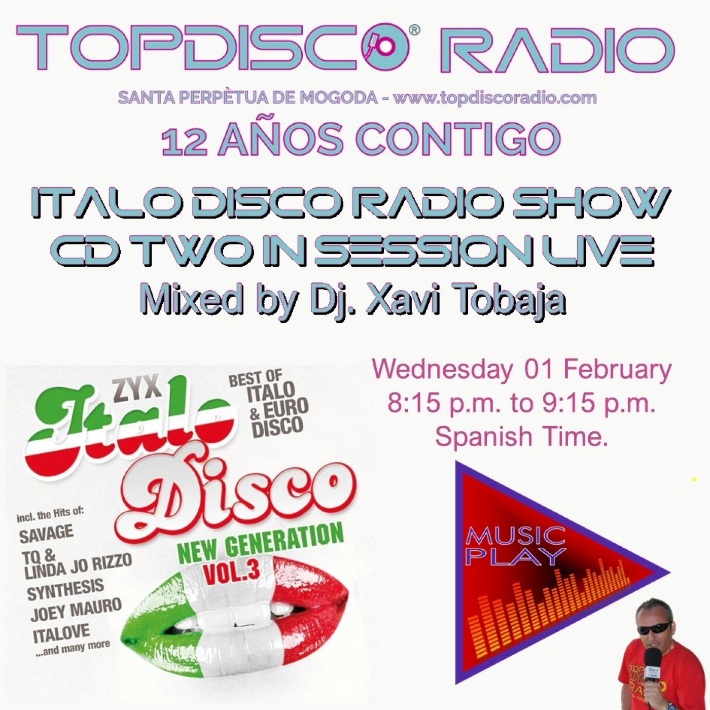 Music Play Programa 186 ZYX Italo disco Radio Show 11