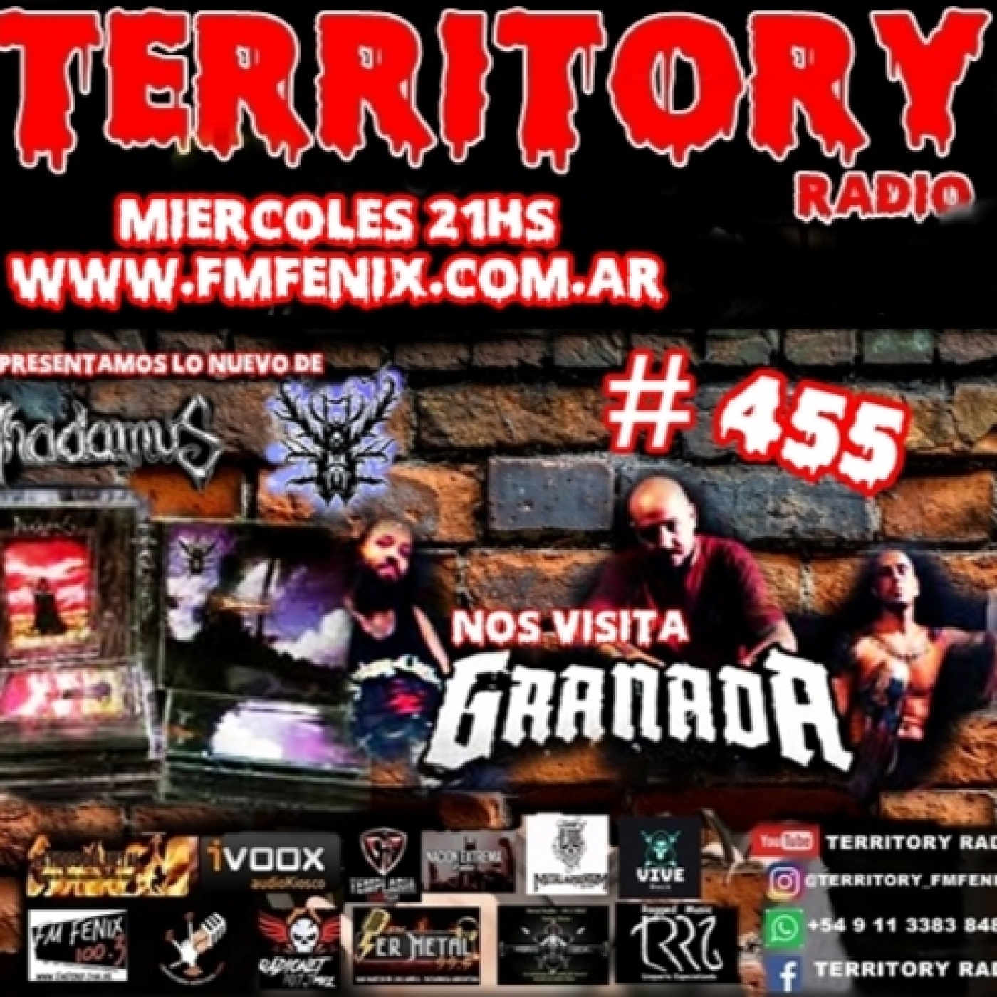 TERRITORY RADIO #455 (19-10-2023) GRANADA - Y - INCIDAMUS