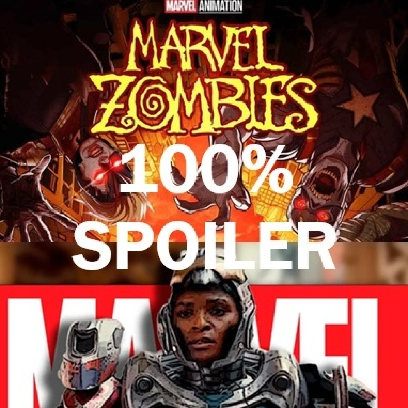 100% Spoiler 10.7. Marvel Zombies & Ironhearth parte 2. episode artwork