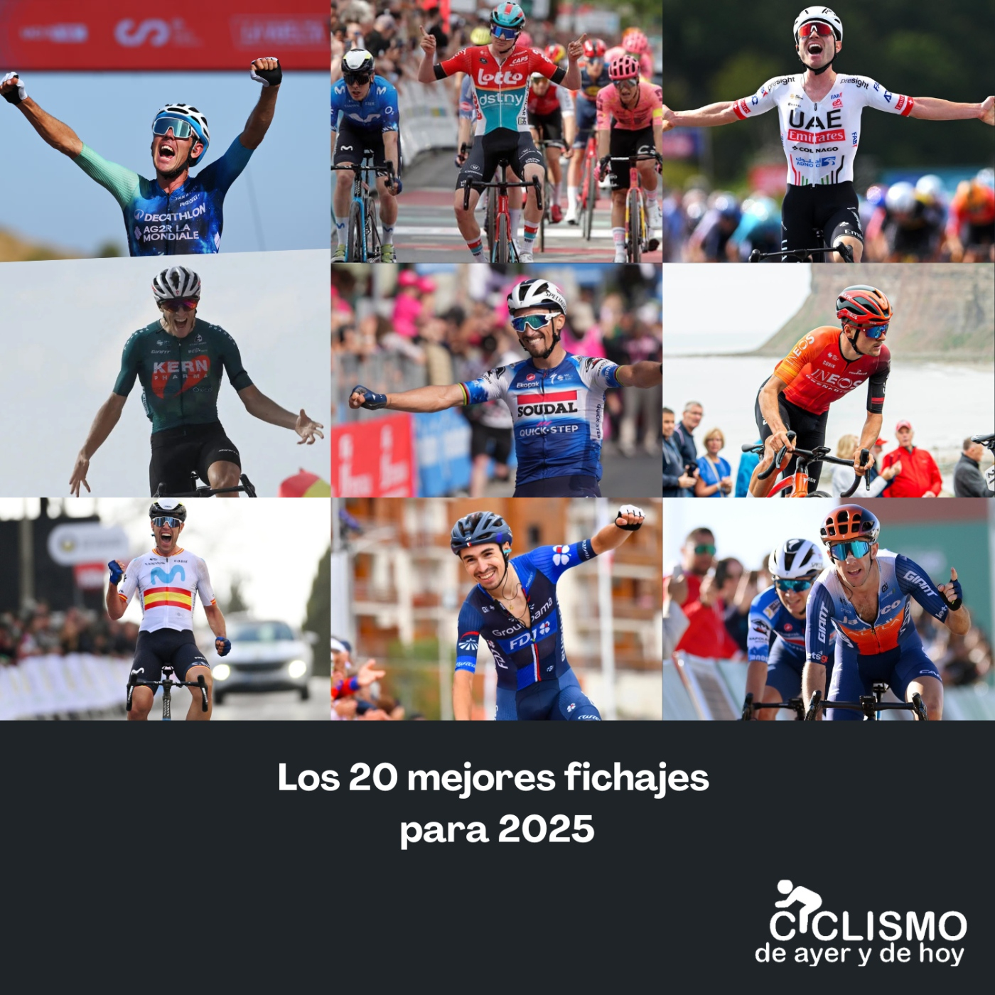 Ciclismo de ayer y de hoy