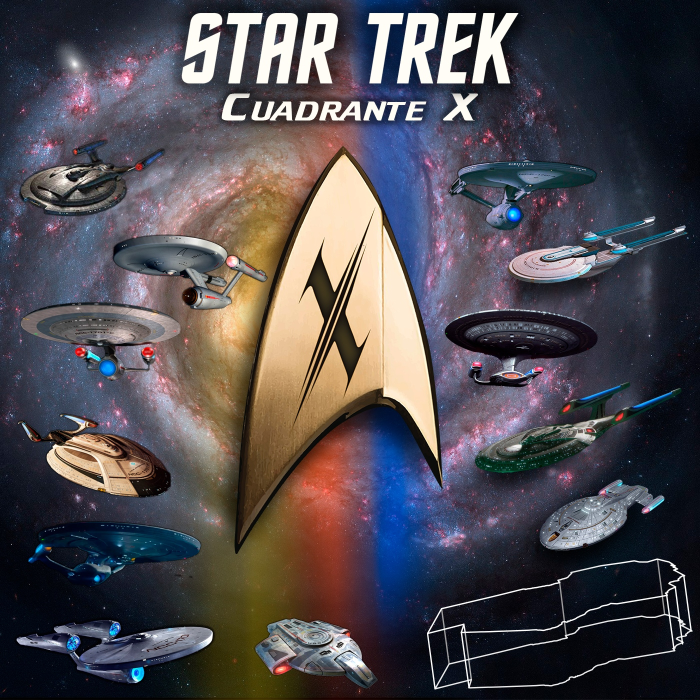 Cuadrante X. Otro sector de Star Trek