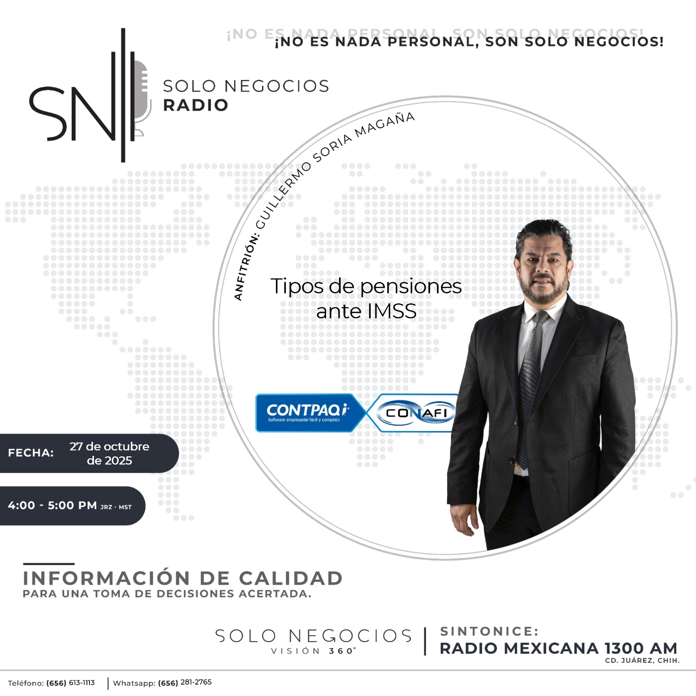 [SNR-27/10/2025] Tipos de pensiones ante el IMSS
