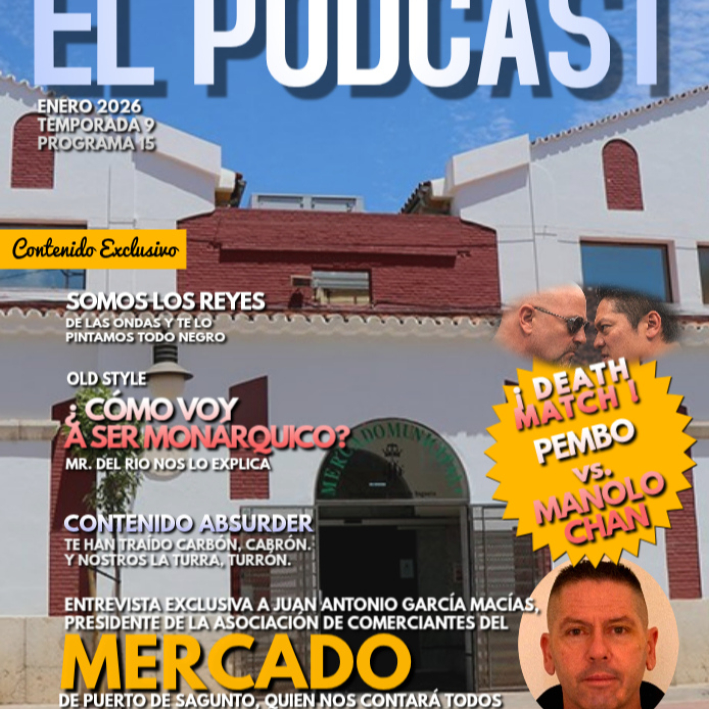 Acero y vida. 9x15.Juan Antonio García (Presidente asociación comerciantes mercado puerto de sagunto)