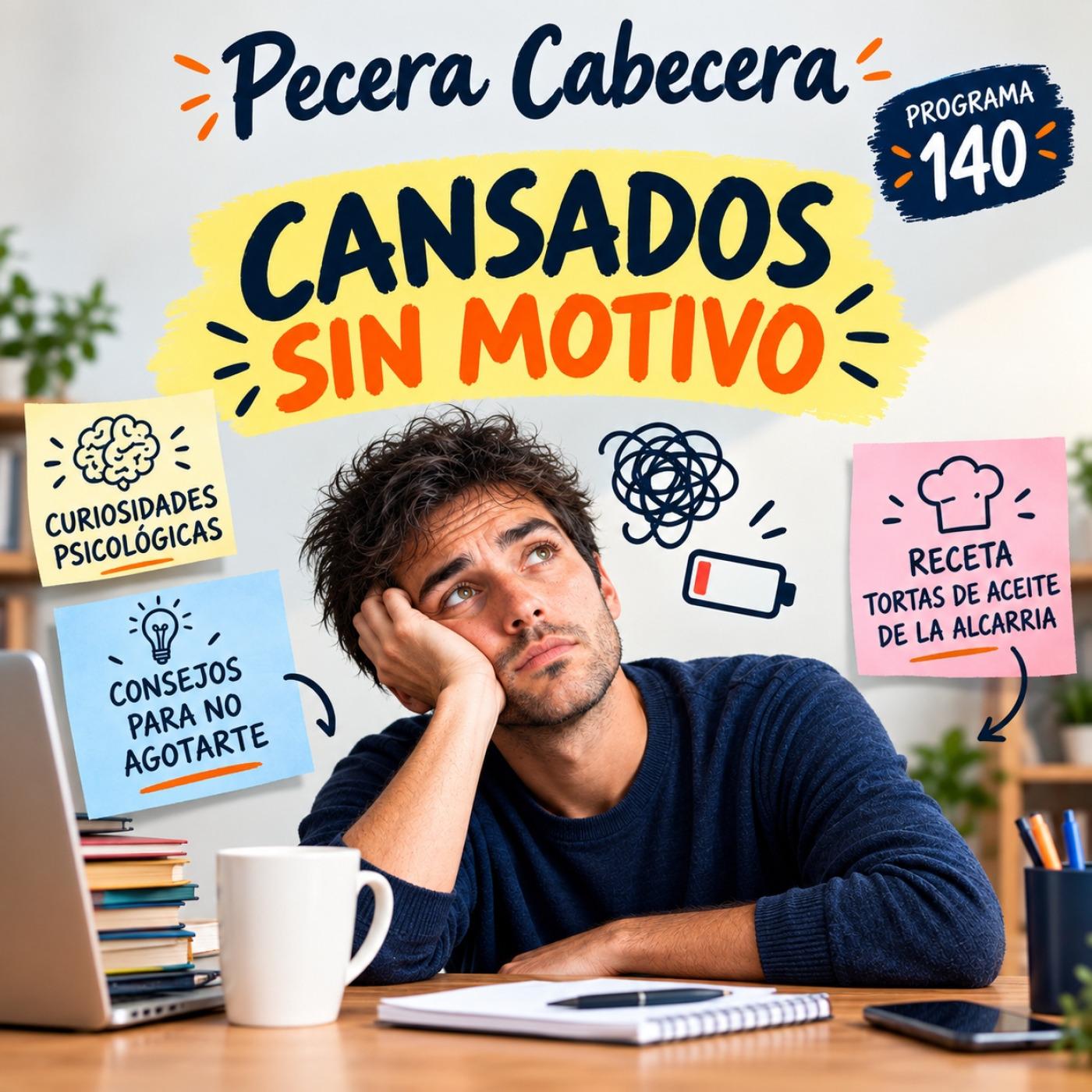 Programa 140. Cansados 'sin motivo' episode artwork