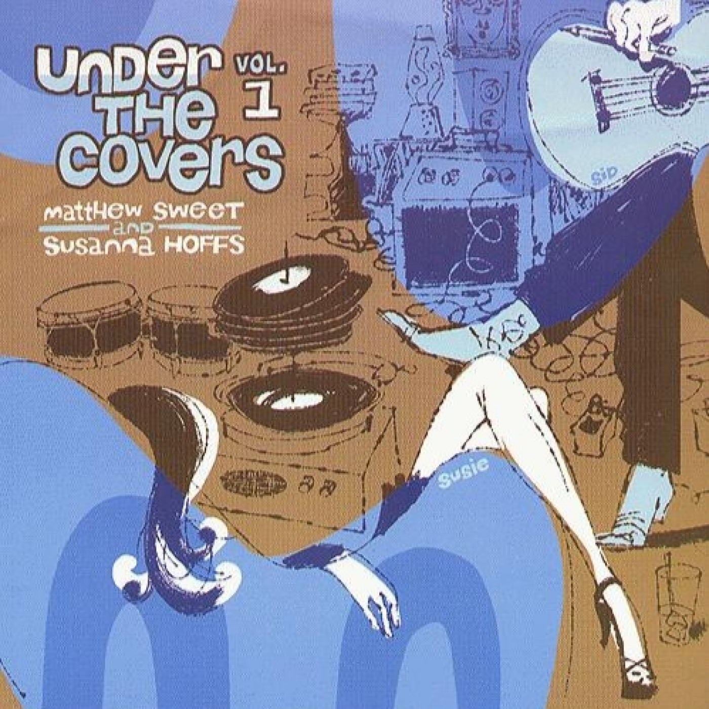 Matthew Sweet y Susanna Hoffs viajan a los años 60. Under The Covers — La Gran Travesía cover