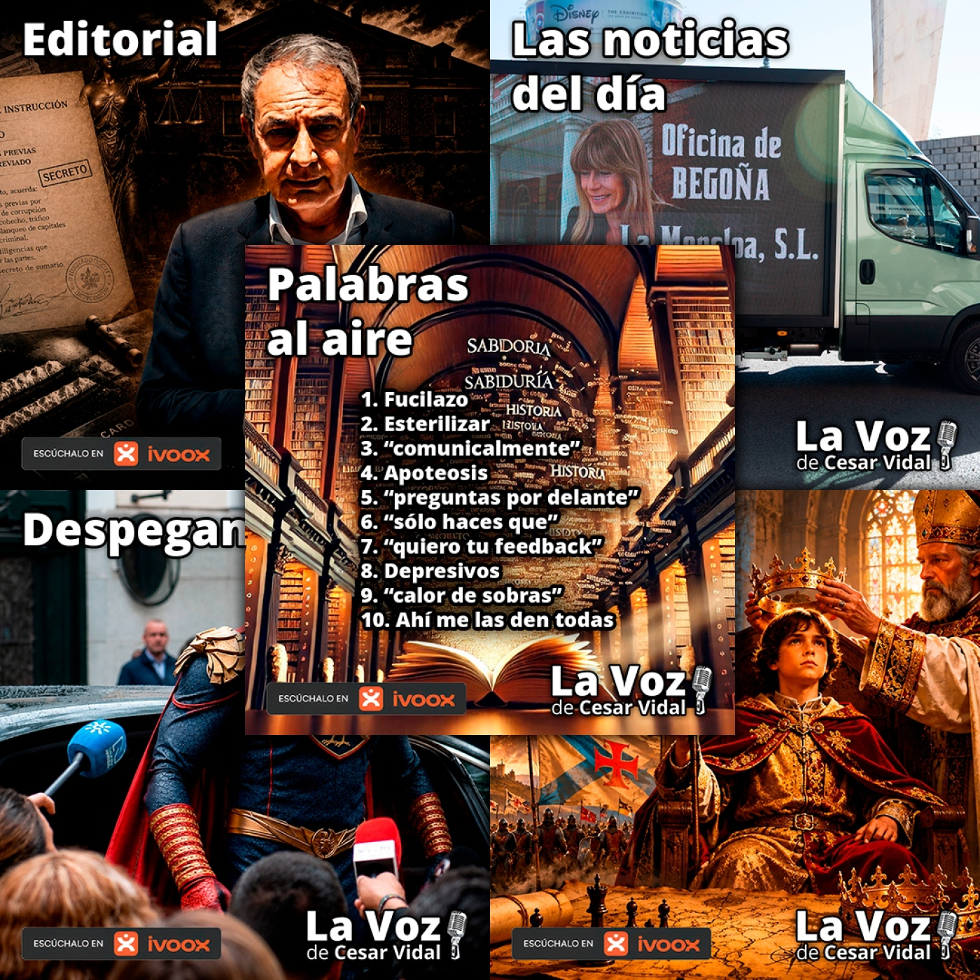 Programa Completo de La Voz de César Vidal - 25/05/26 episode artwork