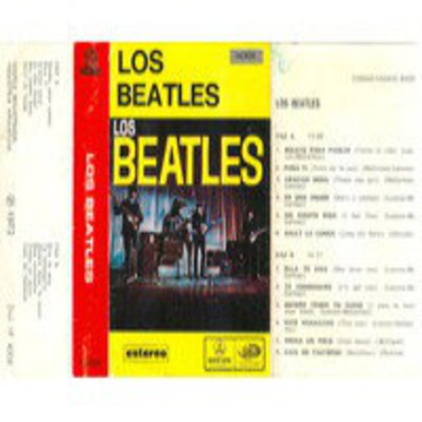 Podcast 1973 cassette Los Beatles - Los Beatles