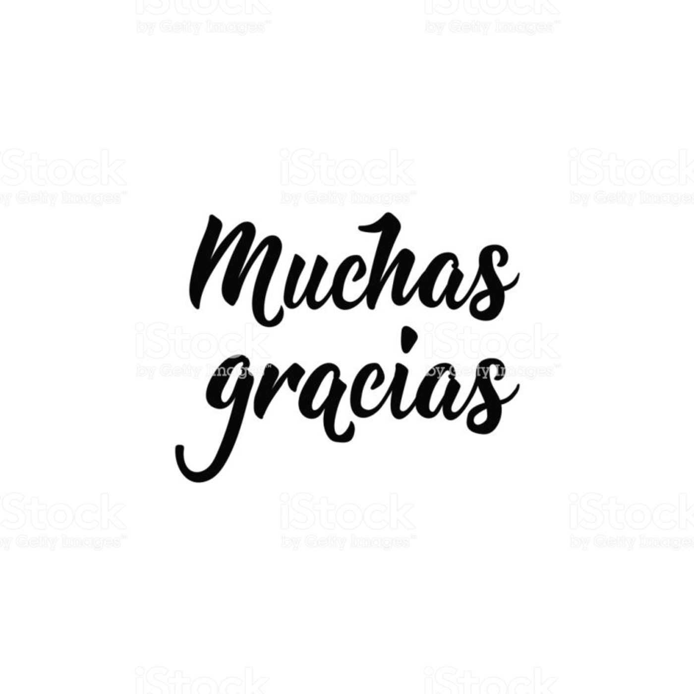 "Muchas Gracias"