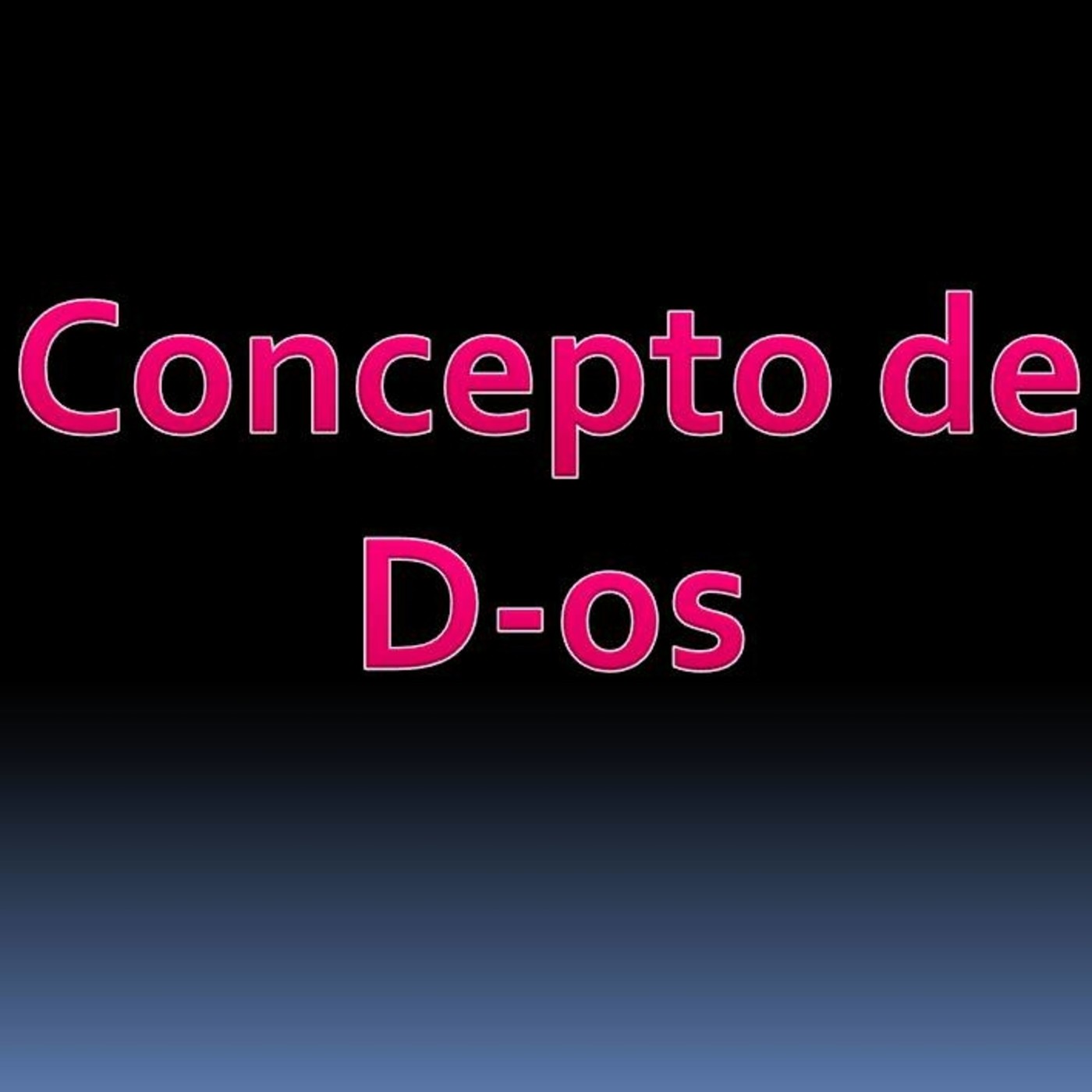 concepto de Dios