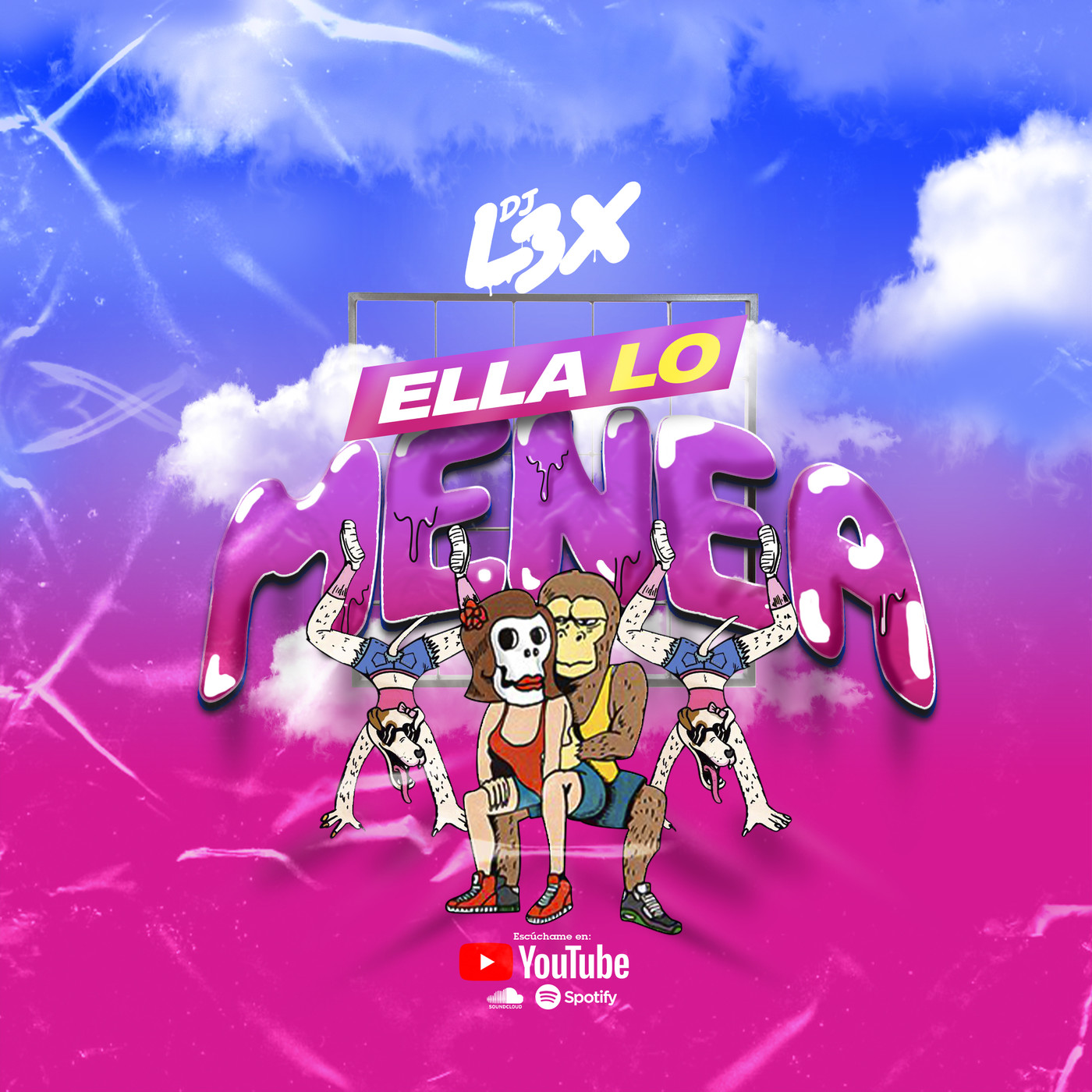 Ella Lo Menea - Dj Lex Perú Ft; Nfasis; MarkB 