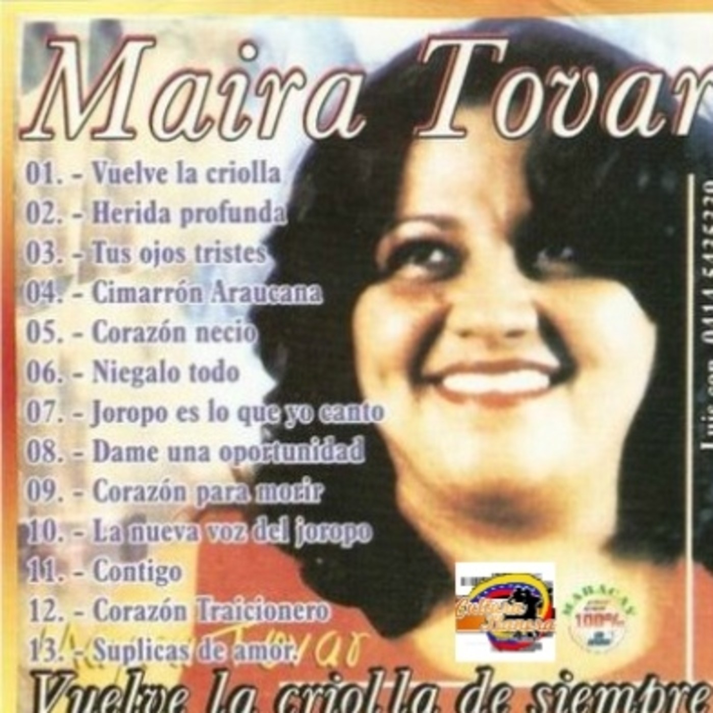 Mayra Tovar "La criolla de siempre"