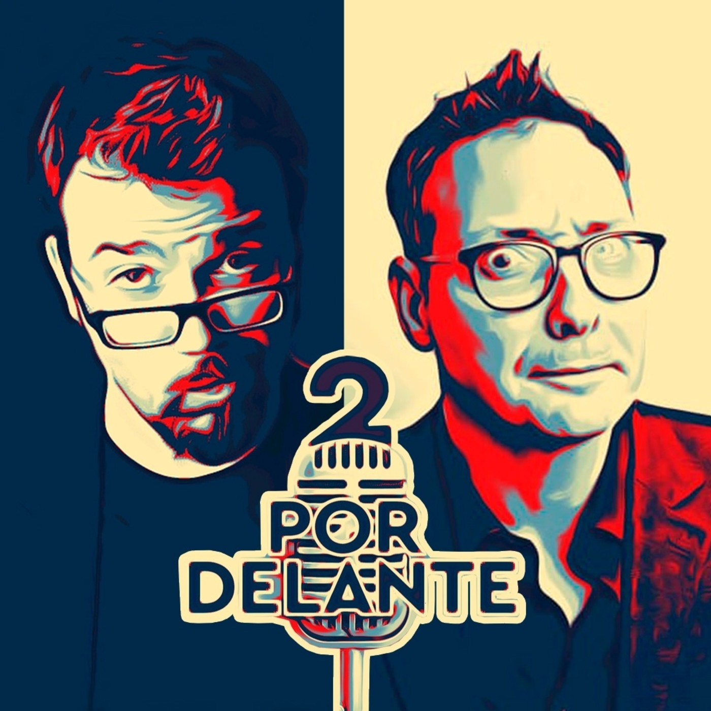 Dos Por delante
