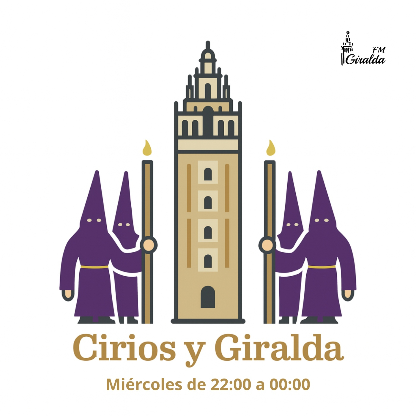 Cirios y Giralda