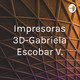 IMPRESORAS 3D -Gabriela Escobar V.