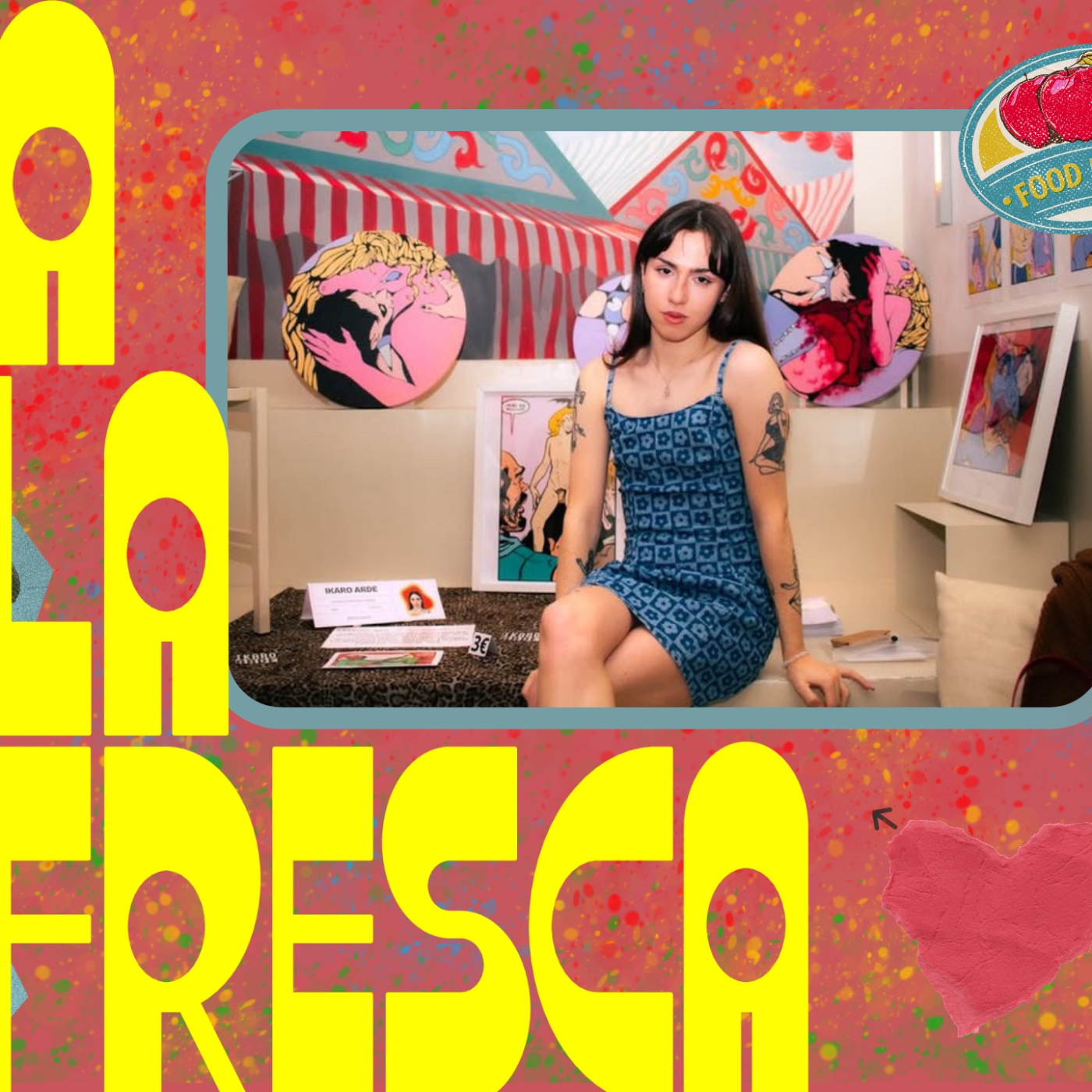 A LA FRESCA ft. Ikaro Arde cover art