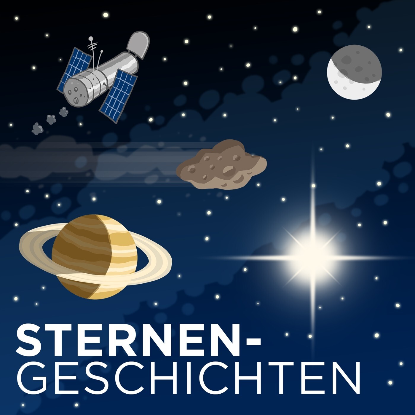 Hinweis: Alte Folgen der Sternengeschichten und ein neuer Podcast über das Universum