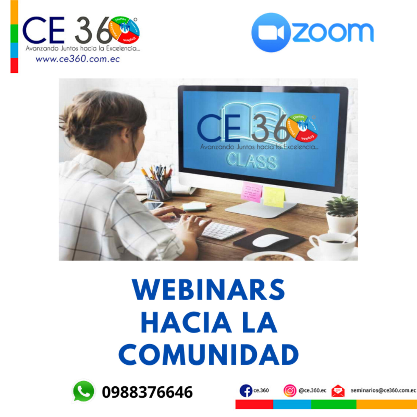 Webinars hacia la Comunidad