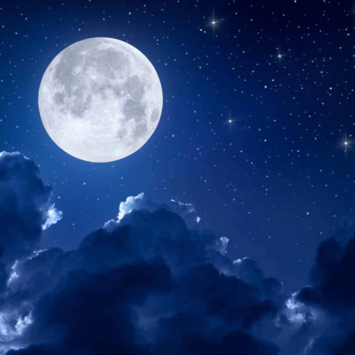 La luna en el pasado