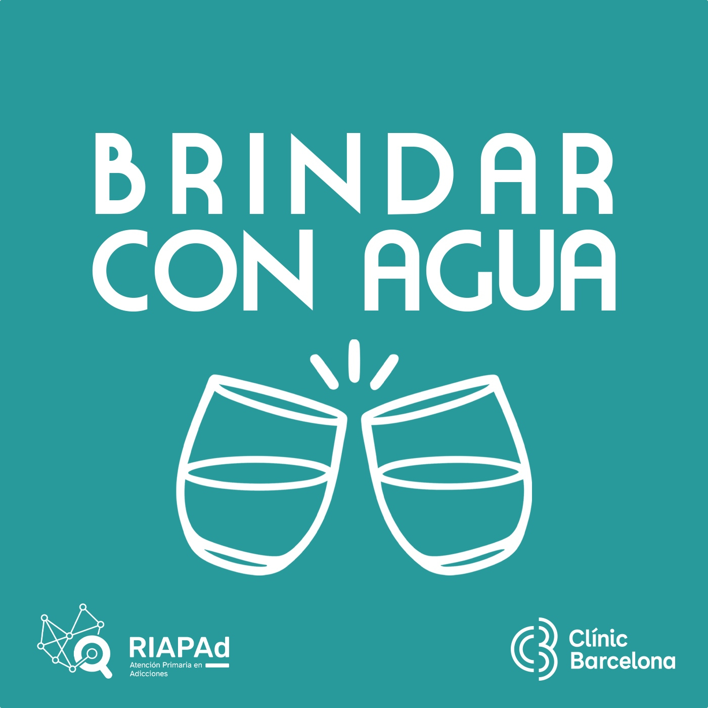 Brindar con agua