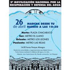 CÁpsula radial marcha por el agua 2014: cuÑa humberto manquel