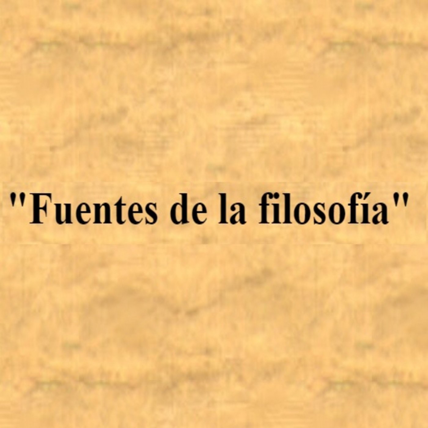 Fuentes de la Filosofía