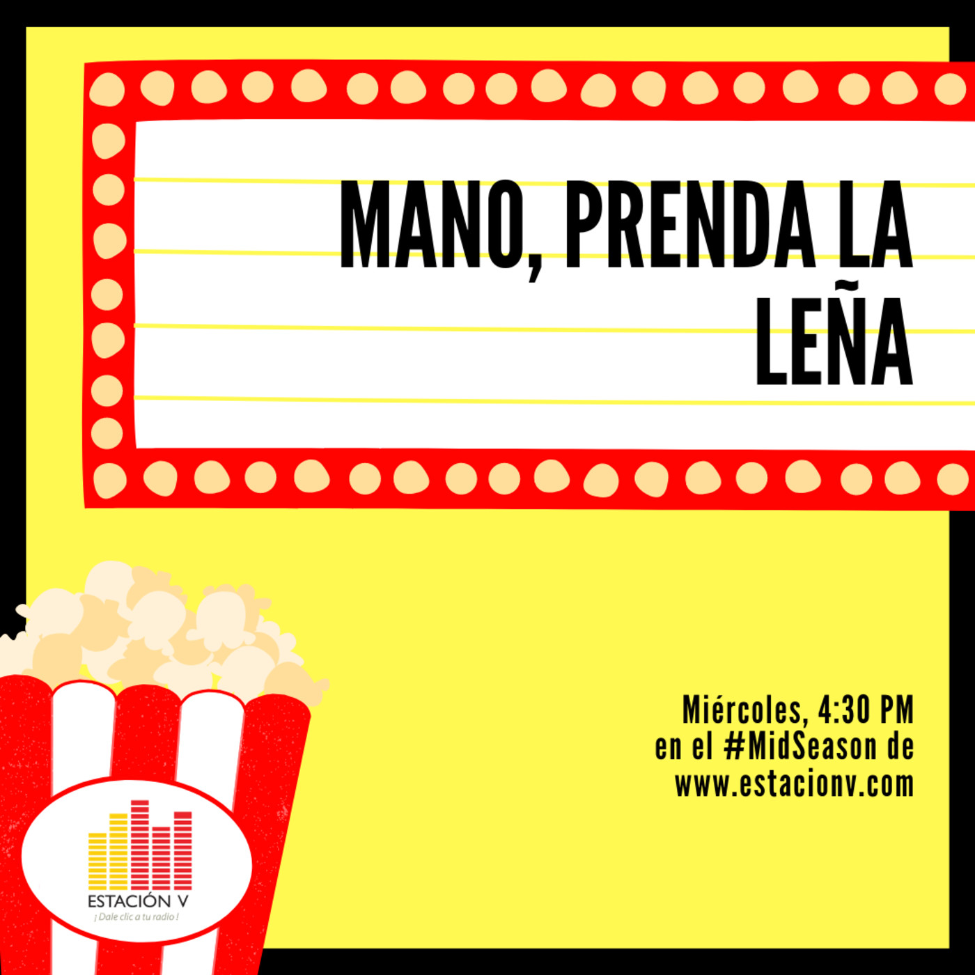 Mano, prenda la leña