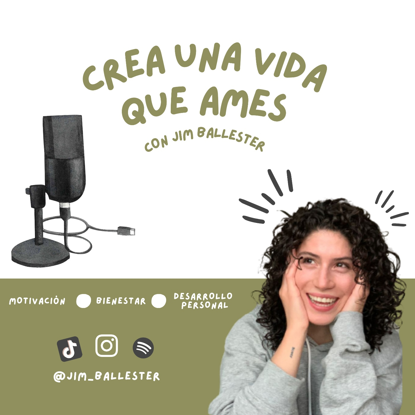 Crea una vida que ames con Jim Ballester cover art
