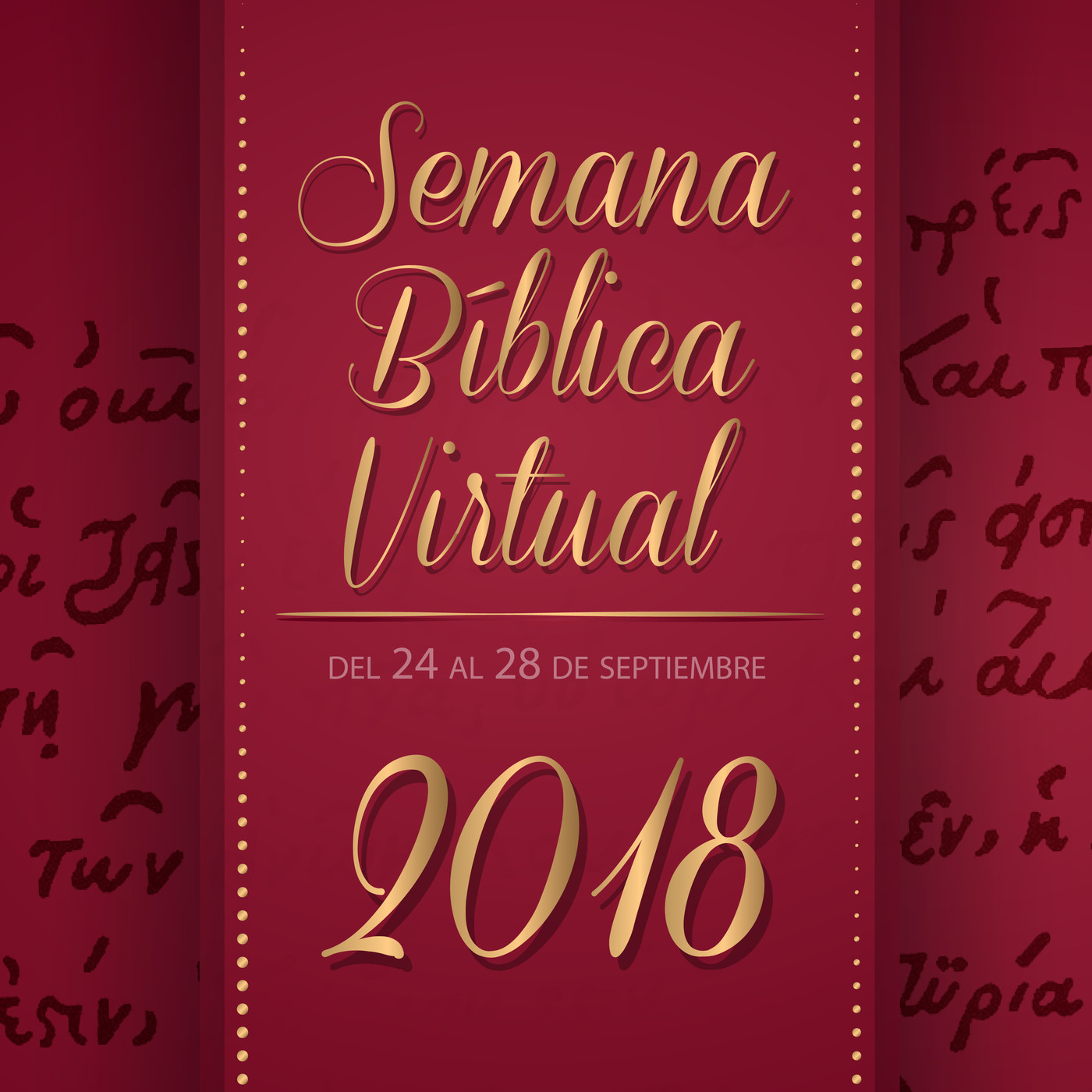 Semana Bíblica Virtual 2018