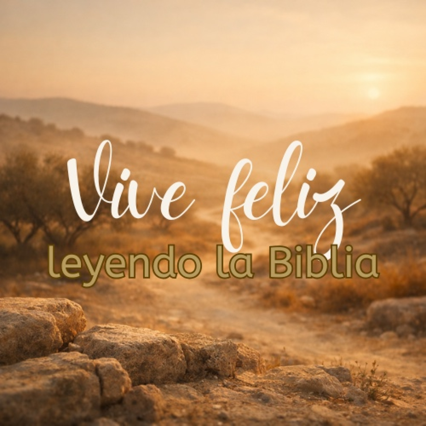 Vive feliz leyendo la Biblia. cover art