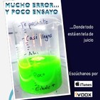 Mucho error... y poco ensayo.