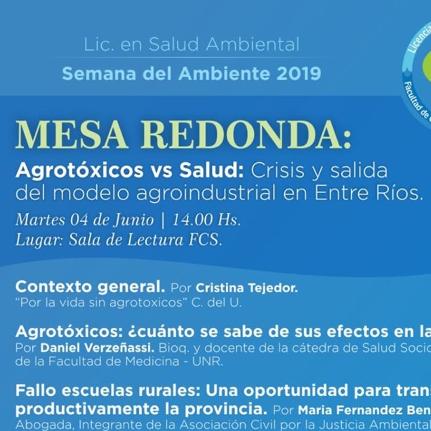 Agrotoxicos vs Salud: Crisis y salida del modelo
